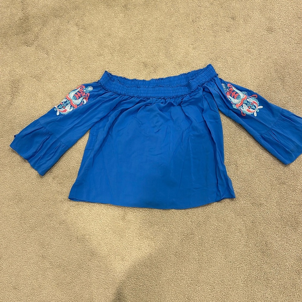 Lilly Pulitzer off the shoulder top
